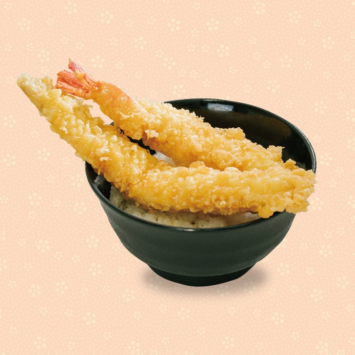 海老穴子天丼